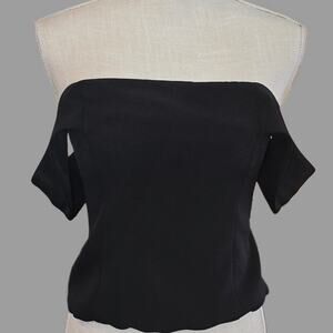 EXPRESS Black Off Shoulder Tube Top Women's Sz 4